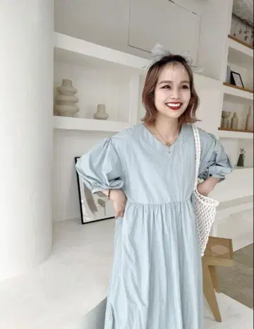jumello 볼륨 퍼프 원피스