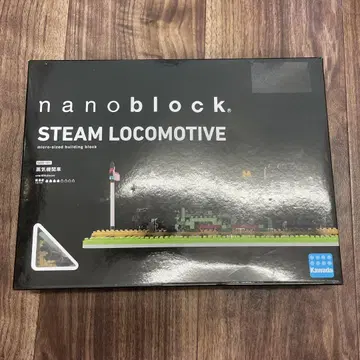 nanoblock 증기기관차 NBM-001 STEAM LOCOMOTIVE