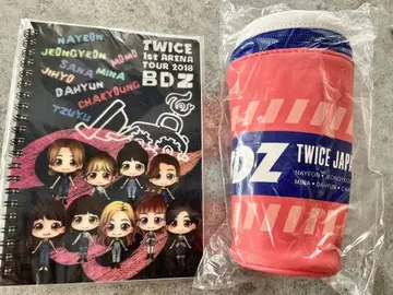 미개봉 새상품 TWICE BDZ 공식 굿즈 펜 케이스 3D 노트