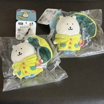미개봉 새상품 치이카와 (먼작귀) 나가노 비가 오네 마스코트 곰 2개
