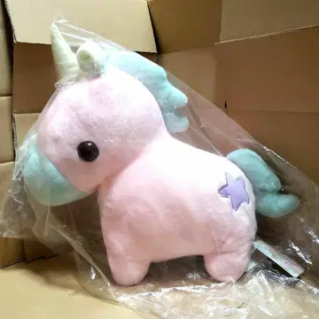 유니콘 빅 몽환룩 봉제 인형 메르헨 핑크 레어