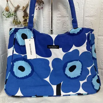 14 [미사용 새상품] 마리메꼬 marimekko 빅 토트백 꽃무늬