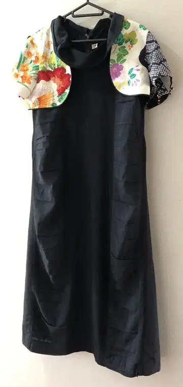 기모노 리메이크 점퍼 드레스 볼레로 세트
