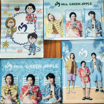 Mrs.GREENAPPLE 겨울 여름 컴프 세트 비주얼 시트 로손