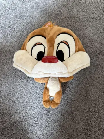 칩 봉제 인형 캐릭터 모자