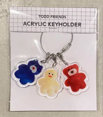 mojojojo 아크릴 키링 TODD TRIO KEYCHAIN