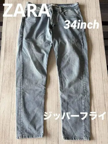 ZARA 스트레이트 데님 34inch