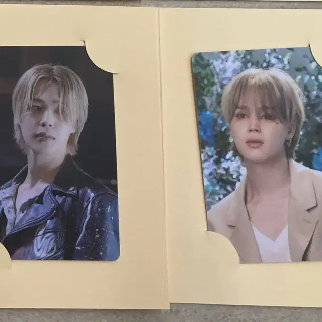 개별 양도) 방탄 지민 전못진 전시 포토 티켓, 지류 티켓, 엽서 등