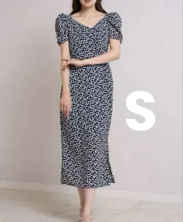 Cherry one-piece 체리 드레스 herlipto 네이비