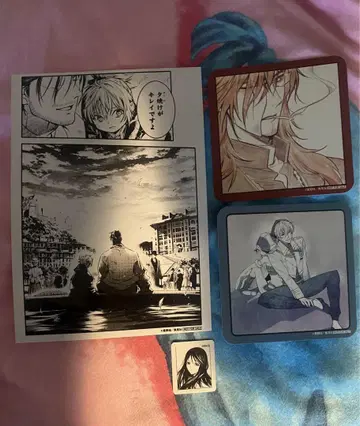 D.Gray-man D 그레이 카페 혜택 코스터 알렌 브로마이드