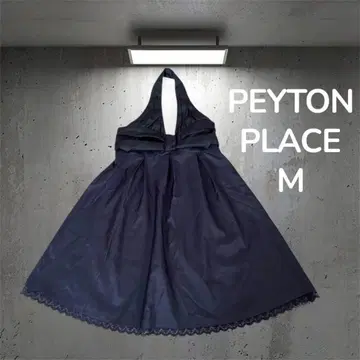 PEYTON PLACE 여성용 숄더 원피스 리본