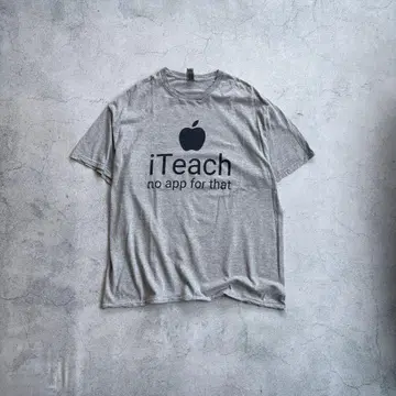 00년대~ gildan Apple 패러디 iteach 티 기업