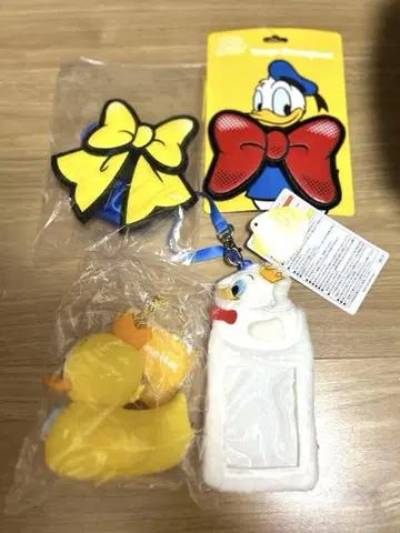 새상품 4종 팔루자 도날드 스크런치 백 참 카드 홀더 등