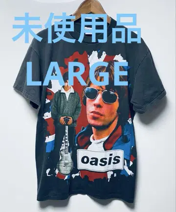 미사용품 OASIS EURO TOUR S/S 티셔츠 XL 사이즈