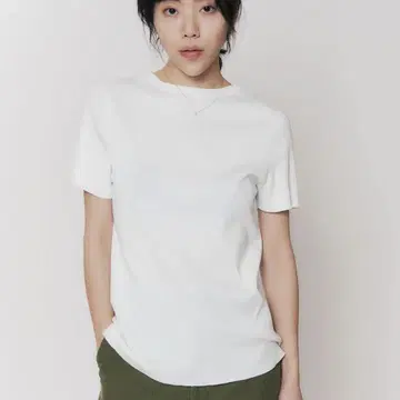 THE SHINZONE COMPACT RIB TEE 리브 T셔츠