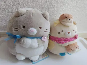 스미코구라시 고양이 형제 모음 봉제 인형