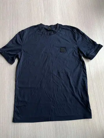 휴고보스 BOSS 티셔츠 네이비 Mercerised
