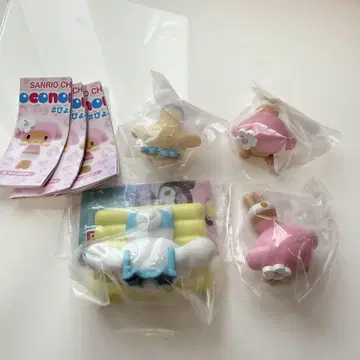 피코노루 산리오 마이멜로디 시나모롤 모두 함께 수영장 피규어