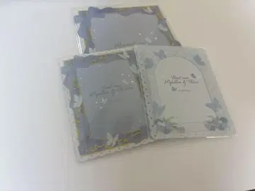 캐릭터 복권 경질 케이스 파피용 파랑
