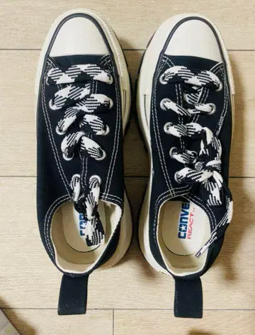 로우 컷 스니커즈/23cm/BLK/캔버스/1SD685