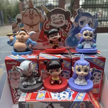 iFoodToy 애니메이션 캐릭터 피규어 5종 세트