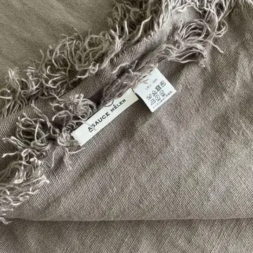SAUCE MELER 소스 멜러 벨기에 린넨 스톨 토프