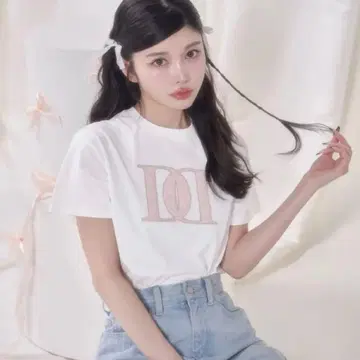 darich 다리치 퀼팅 아플리케 티셔츠