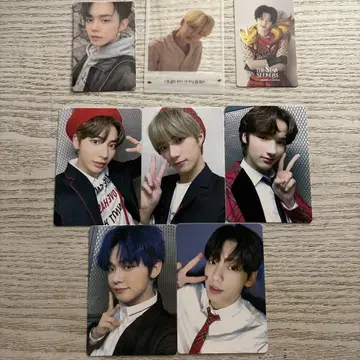 TXT 트레이딩 카드 (영준, 수빈, 태현, 범규, 허닌카이)