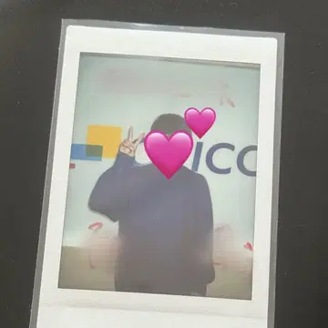 이케다 마사시 폴라로이드 친필 사인