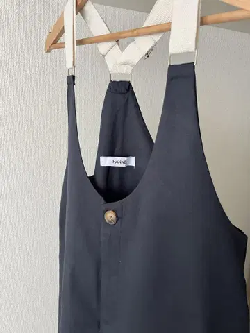 HANNE 블랙 서스펜더 오버롤