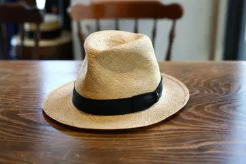 볼사리노 밀짚모자 블랙 밴딩 60cm