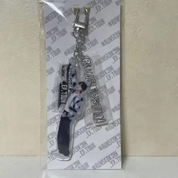 BTS 진 RUNSEOKJIN 팝업 아크릴 키링