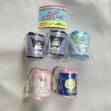 산리오 캐릭터 캡슐 토이 5개 세트