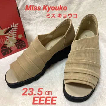 새상품 Miss Kyouko 4E 외반모지 경량 메쉬 스트레치 샌들