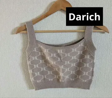 Darich 슬리브리스 뷔스티에 숏 기장