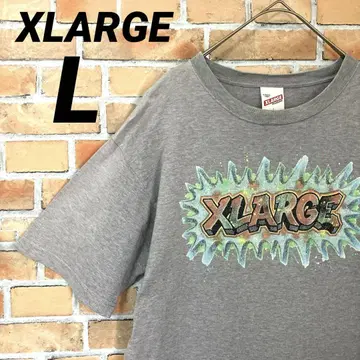 XLARGE 좋은 디자인 스트릿 빅 프린트 빅 로고 반팔 티셔츠