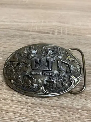 Caterpillar 메탈 벨트 버클 CAT