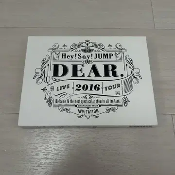 Hey! Say! JUMP 2016 TOUR DEAR DVD