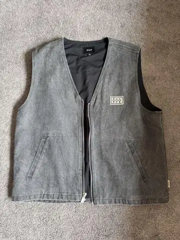HUF 그레이 집업 베스트