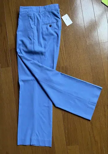 UNITED ARROWS 옅은 파랑 슬랙스 미사용 택 포함