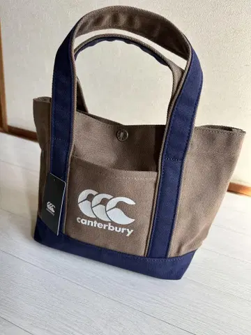 (새상품, 미사용) Canterbury (캔터베리) 캔버스 미니 토트백