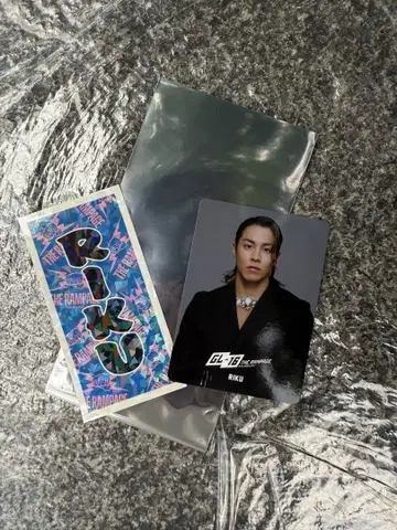 RIKU GL-16 카드 및 스티커 세트