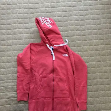 THE NORTH FACE 후드 부착 후드티 S 사이즈 오렌지