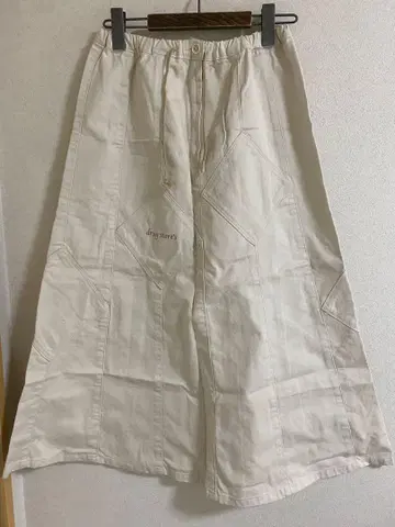 drug store's 화이트 롱 스커트