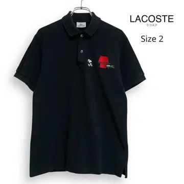 LACOSTE 라코스테 피넛 스누피 롱 반팔 피케 셔츠 2
