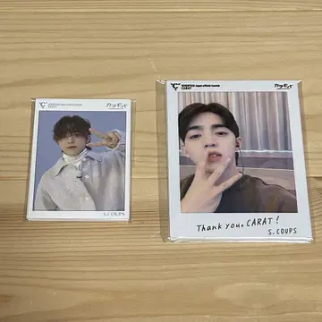 SEVENTEEN FC W 회원 폴라로이드 아코디언 카드 세트 13