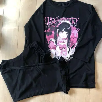 majoretty 히츠지다 지뢰계 양산형 룸웨어