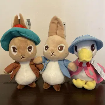 피터 래빗 봉제 인형 3종 세트