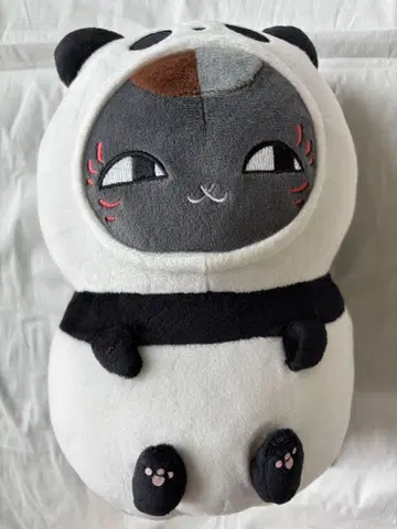 새상품 팬더 냥코 선생님 25cm 봉제 인형 자립 나츠메 우인장