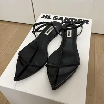 JIL SANDER 플랫 샌들 38